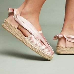 Naguisa Beige Leather Ribbon Tie Espadrilles Cotton Jute iuu.org.tr